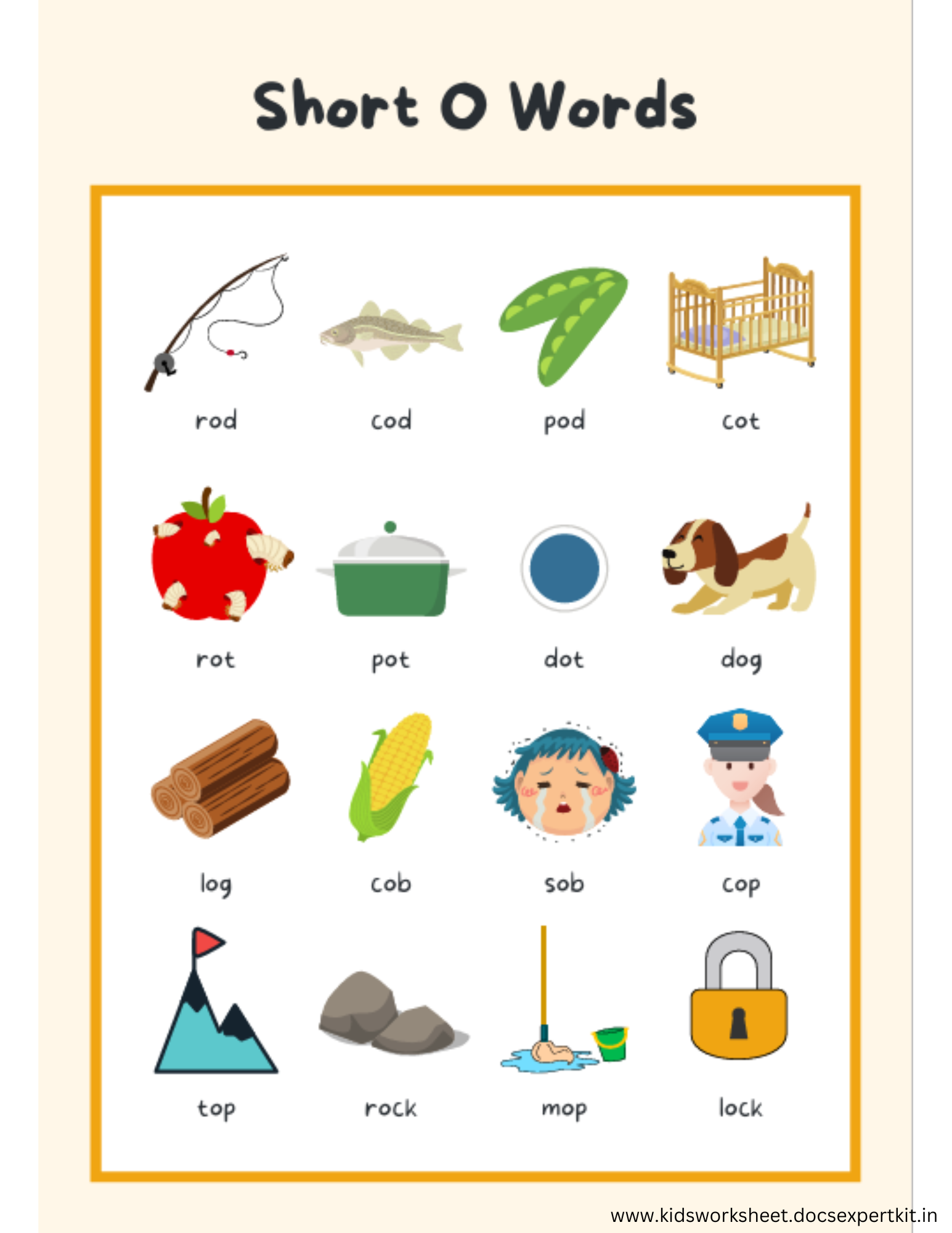 Sight Word Worksheet